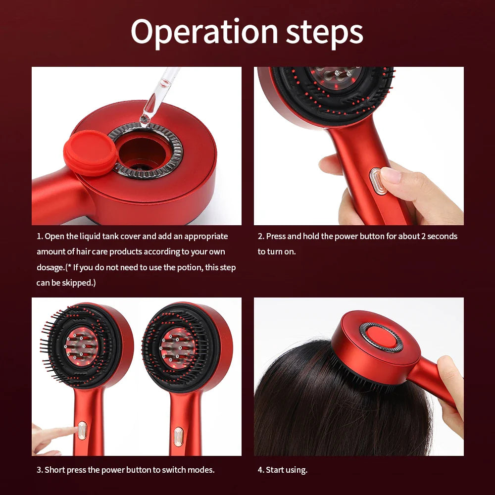 Vibrant Scalp Boost Hair Massager