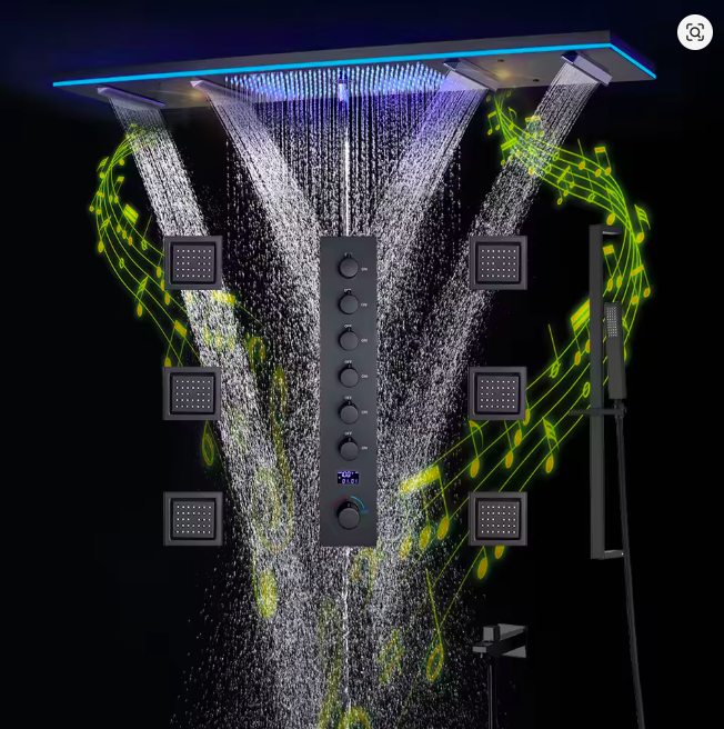 Luxurious Rainfall Shower Experience