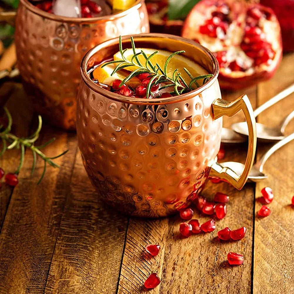 Elegant Moscow Mule Mugs Set