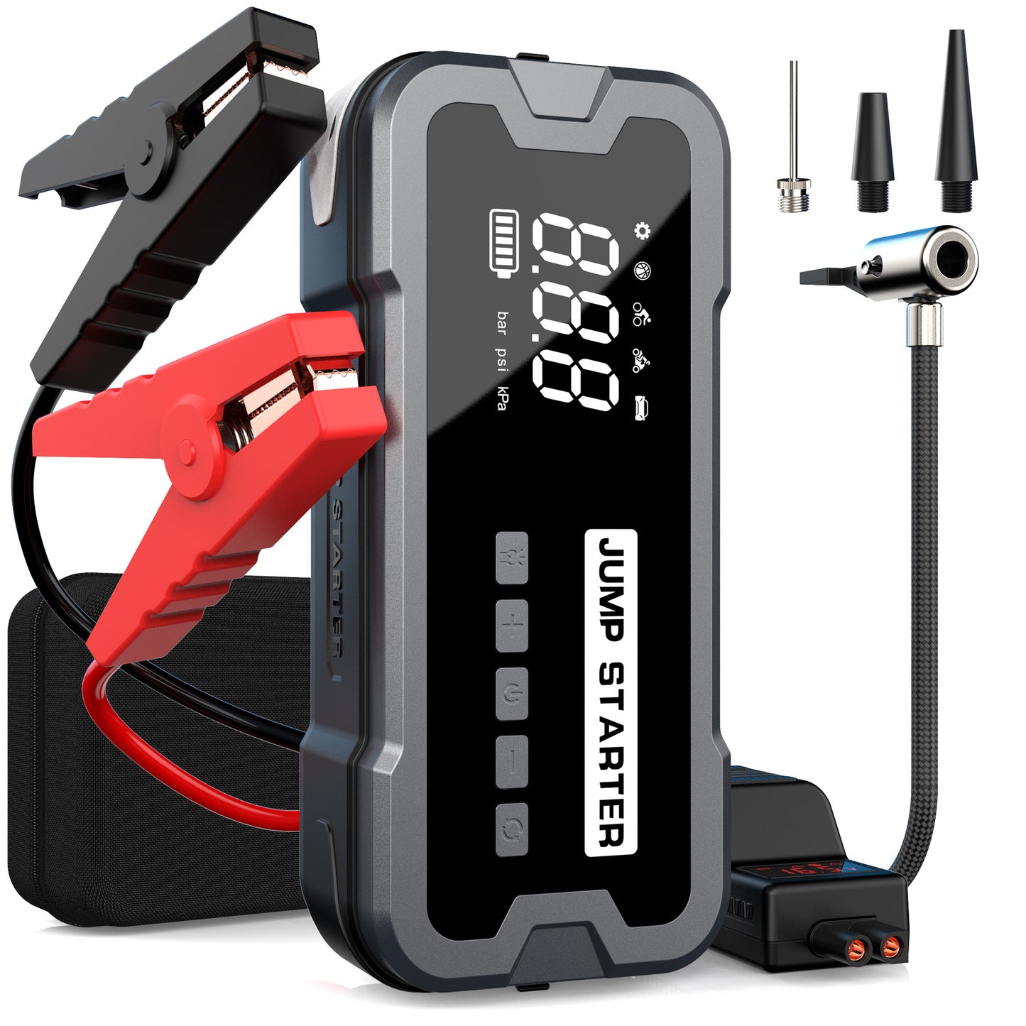 Car Emergency Starting Power Supply Large-Capacity Car Air Pump