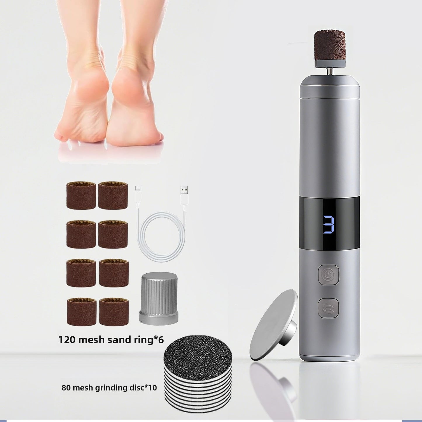 Electric Pedicure/Manicure Device