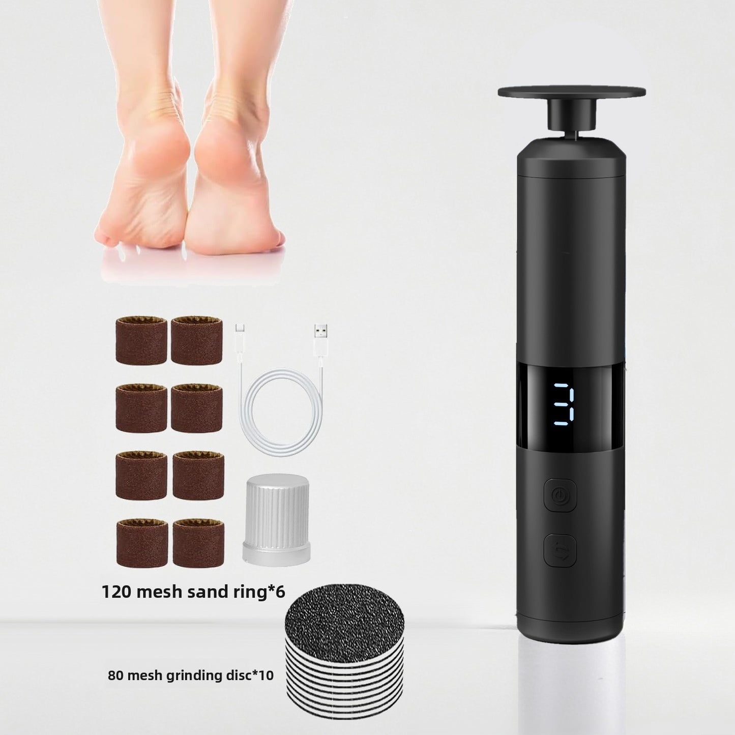 Electric Pedicure/Manicure Device