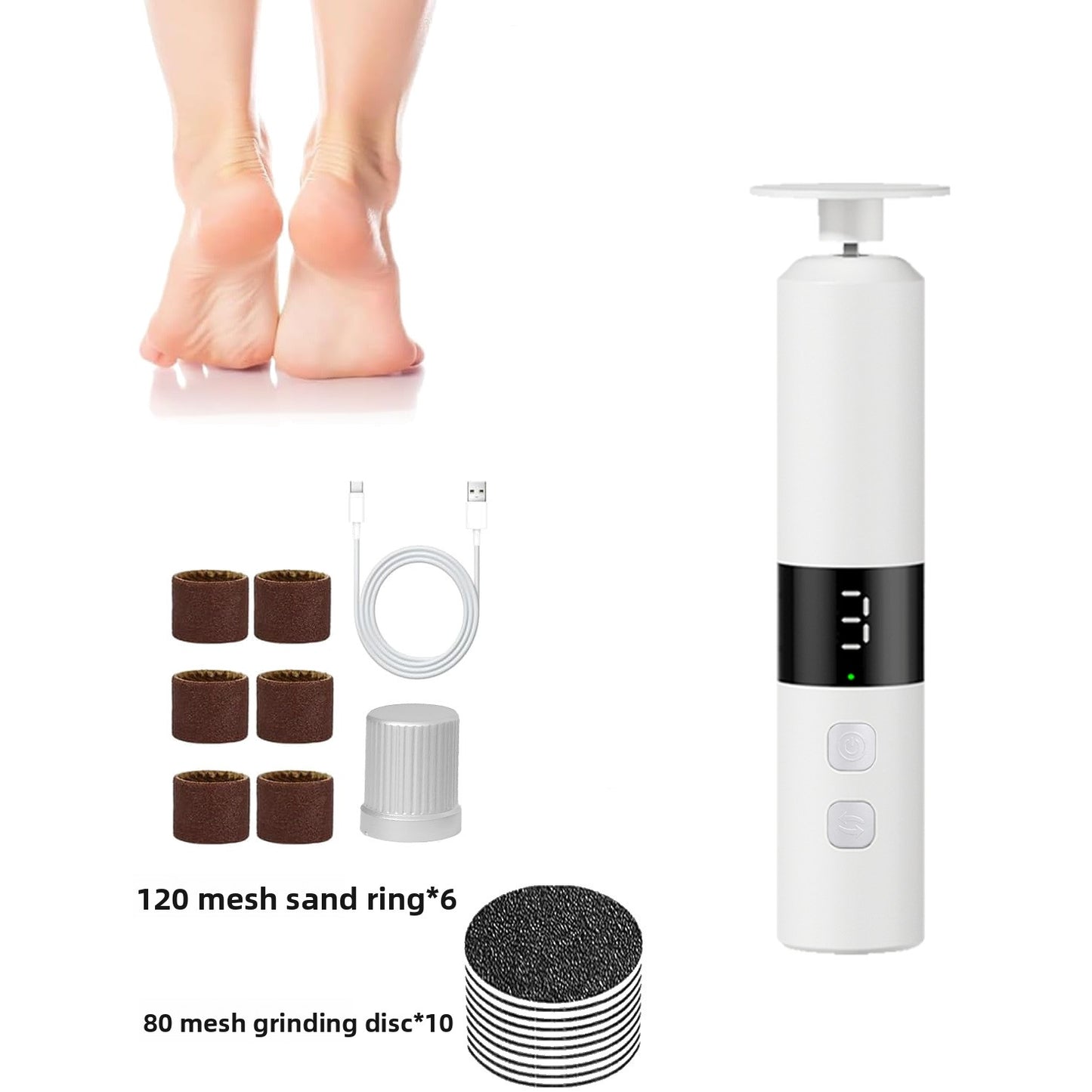 Electric Pedicure/Manicure Device