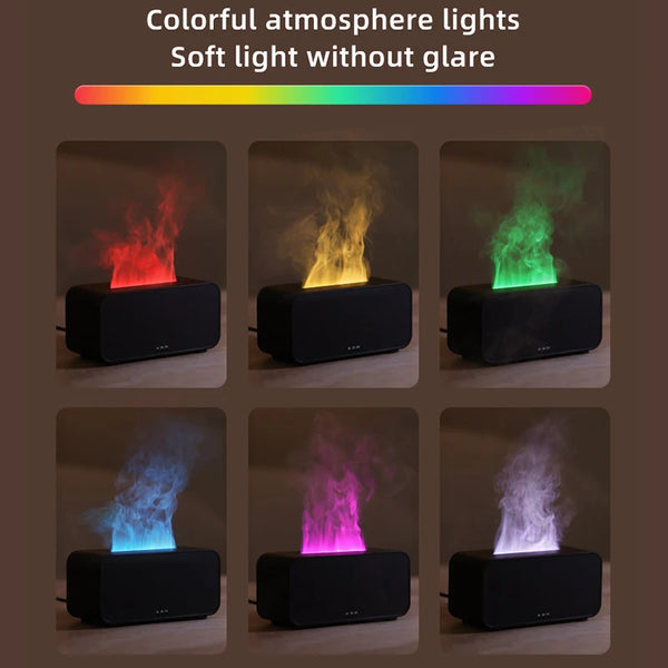Colorful Flame Aroma Diffuser
