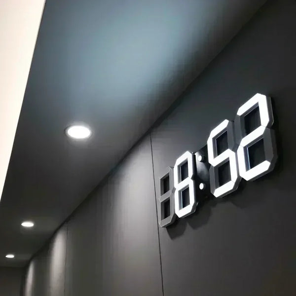 Chic Glowing Wall Clock