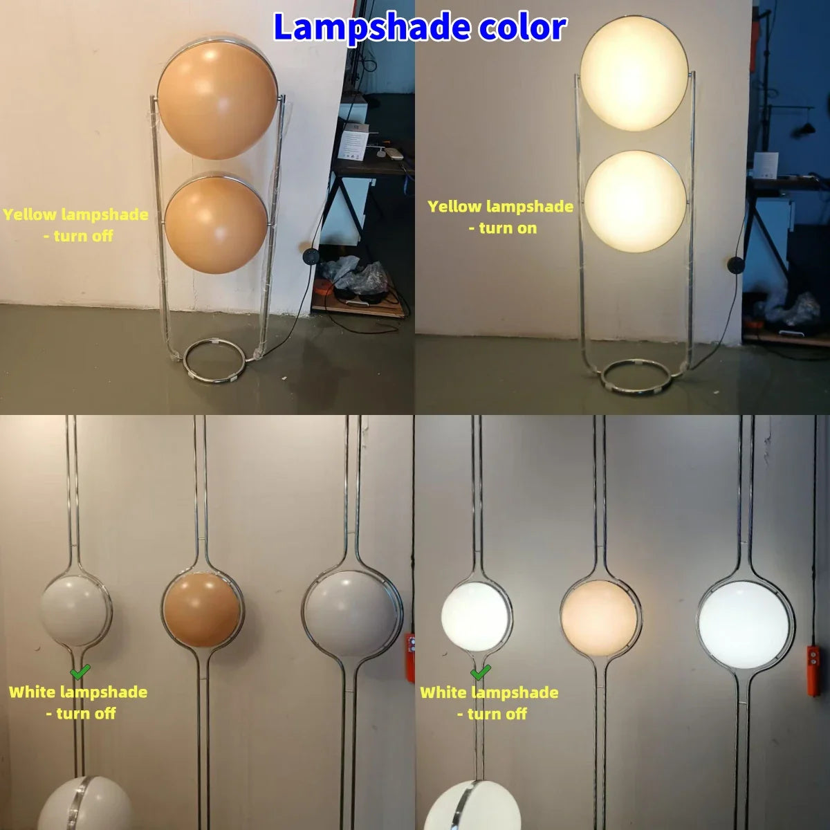 Elegant Chrome Floor Lamp