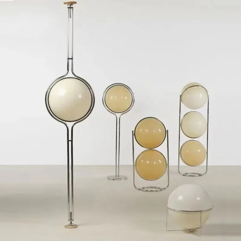 Elegant Chrome Floor Lamp