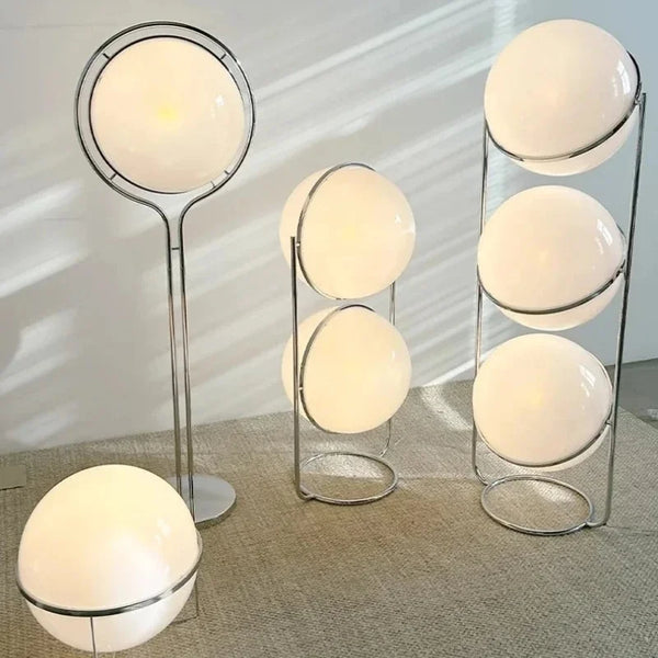 Elegant Chrome Floor Lamp