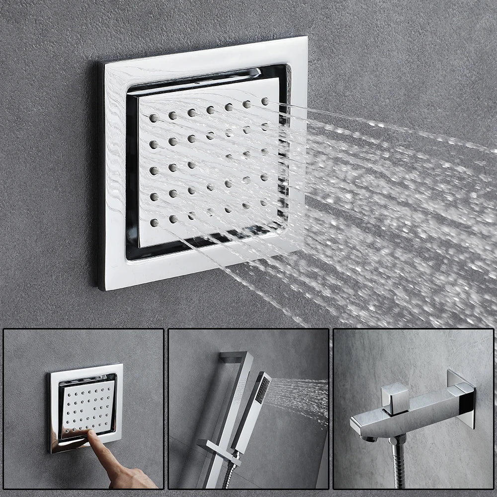 Luxurious Rainfall Shower Experience