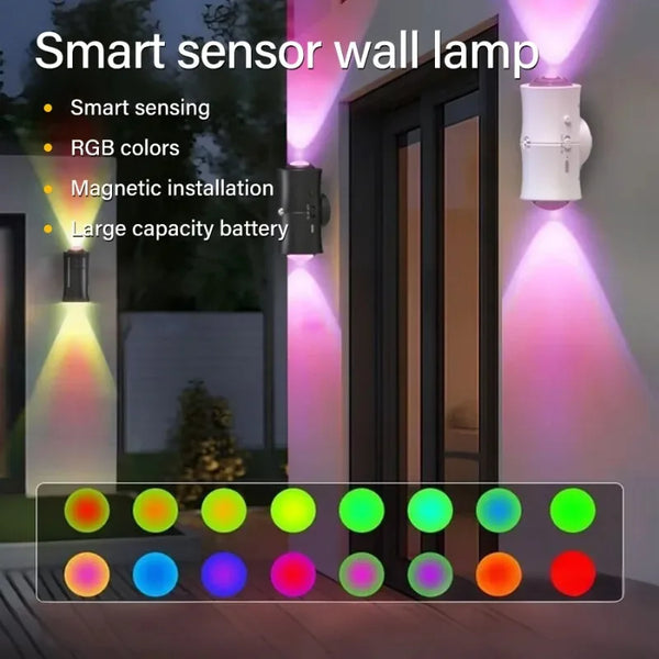 Versatile Magnetic RGB Wall Light