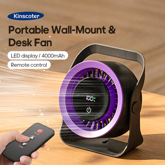 Chic Breeze Remote Fan