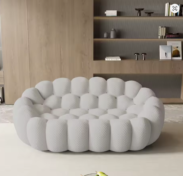 Cozy Curved Comfort Sofa