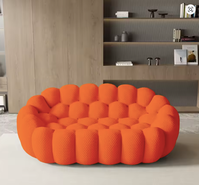 Cozy Curved Comfort Sofa