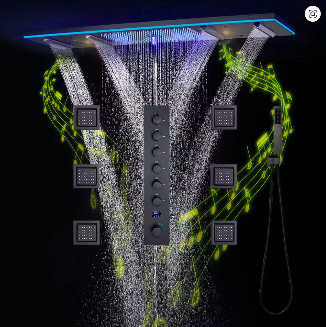 Luxurious Rainfall Shower Experience