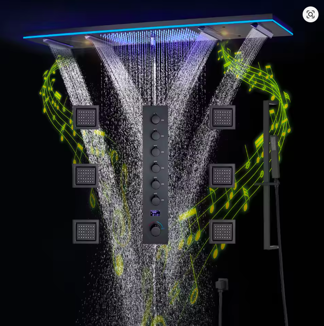 Luxurious Rainfall Shower Experience