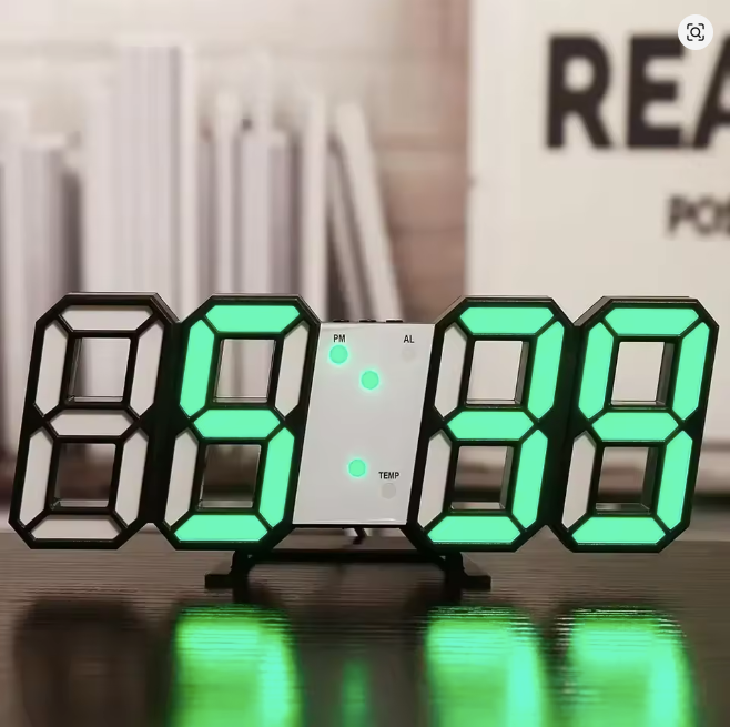 Chic Glowing Wall Clock