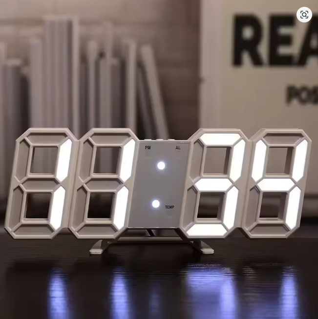 Chic Glowing Wall Clock