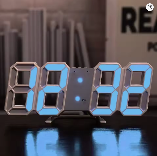 Chic Glowing Wall Clock