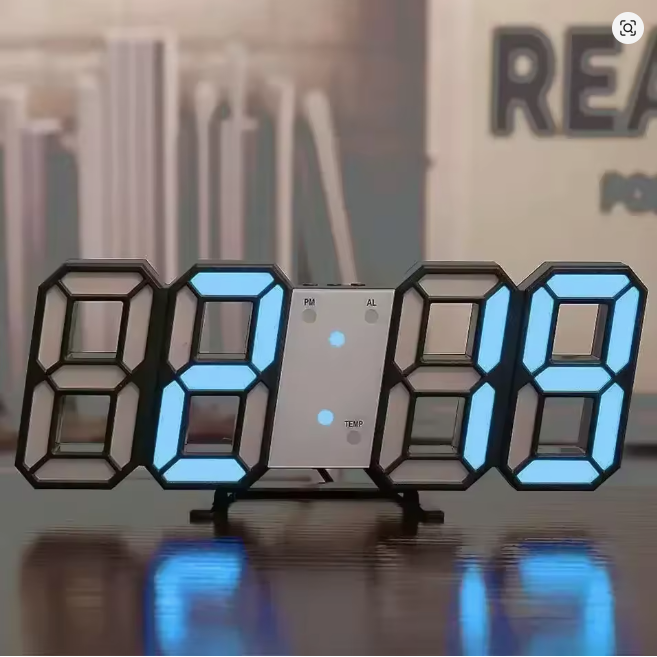 Chic Glowing Wall Clock