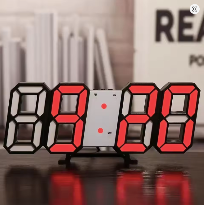 Chic Glowing Wall Clock