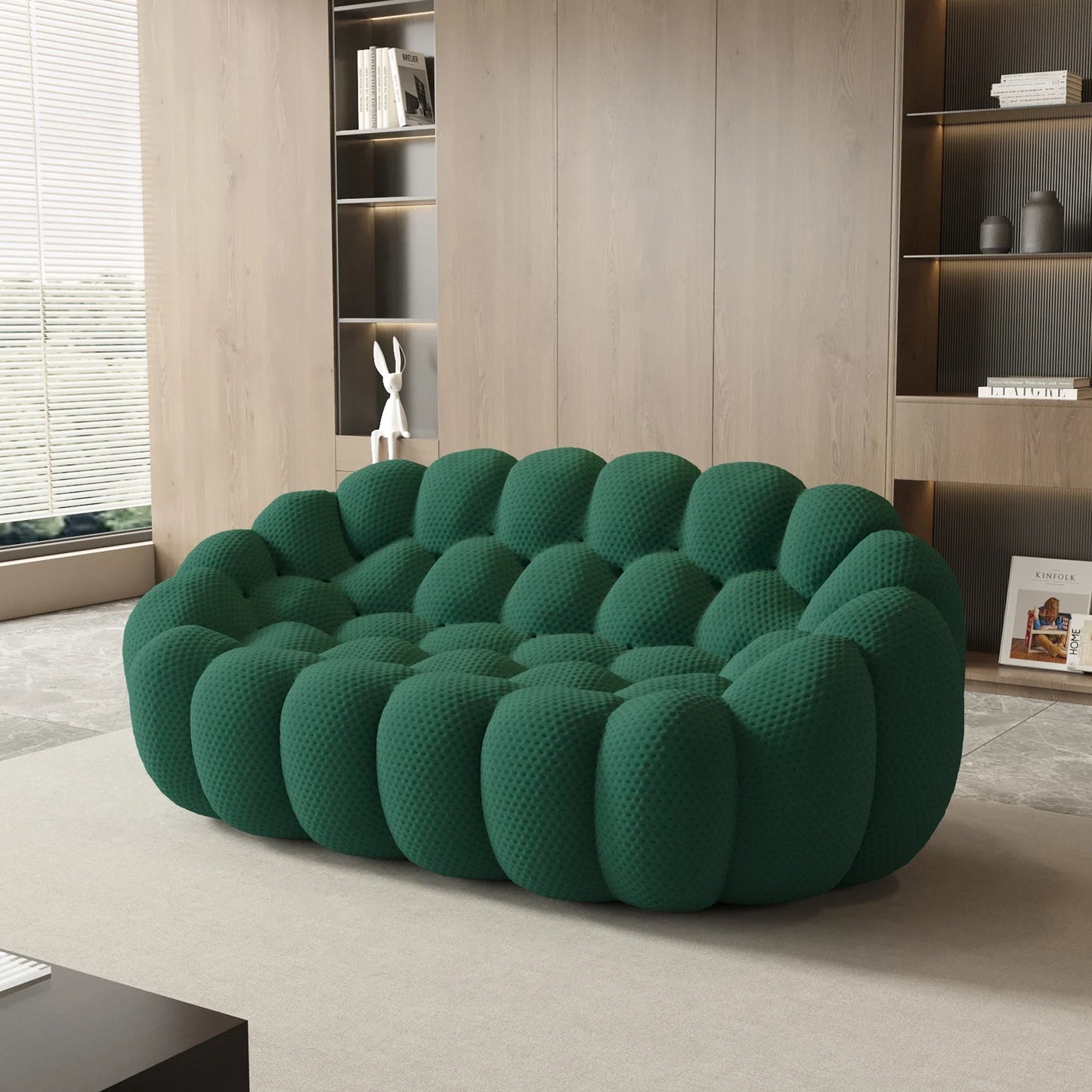 Cozy Curved Comfort Sofa