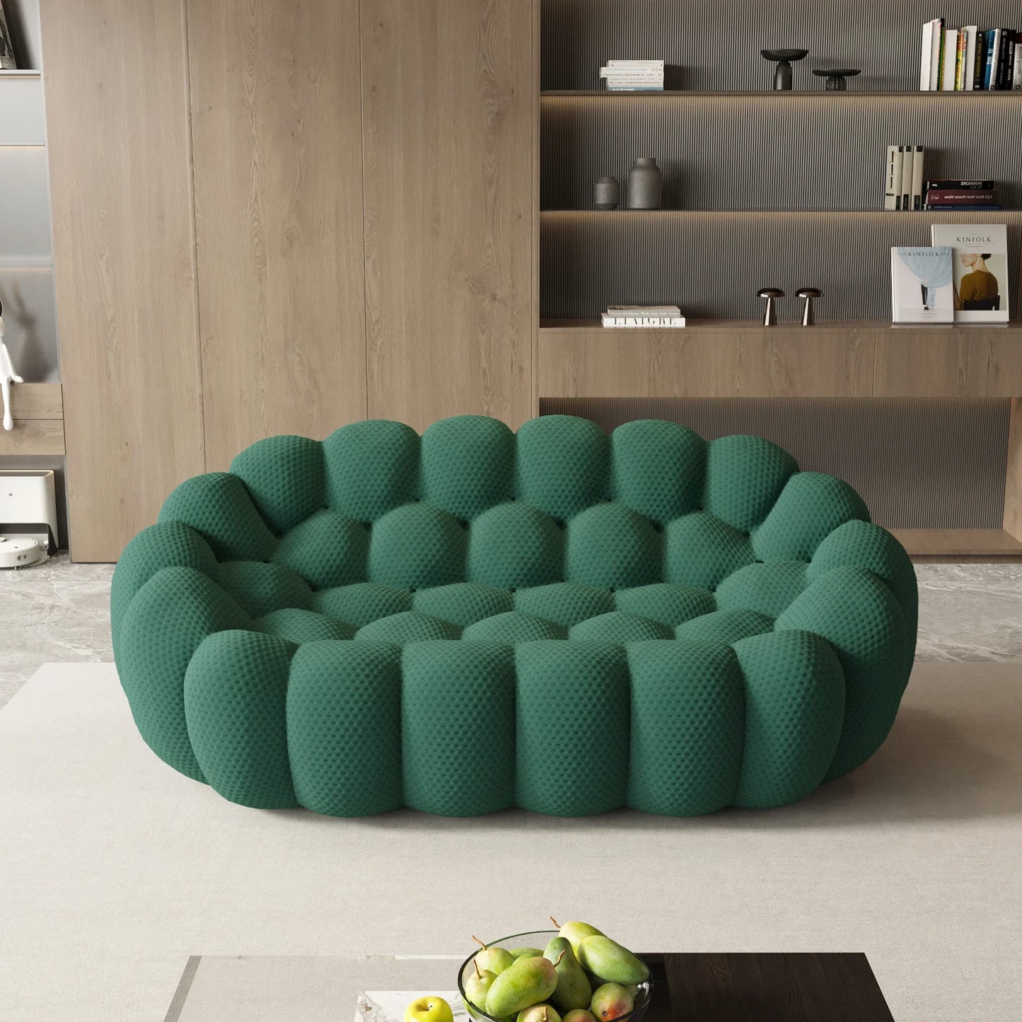 Cozy Curved Comfort Sofa