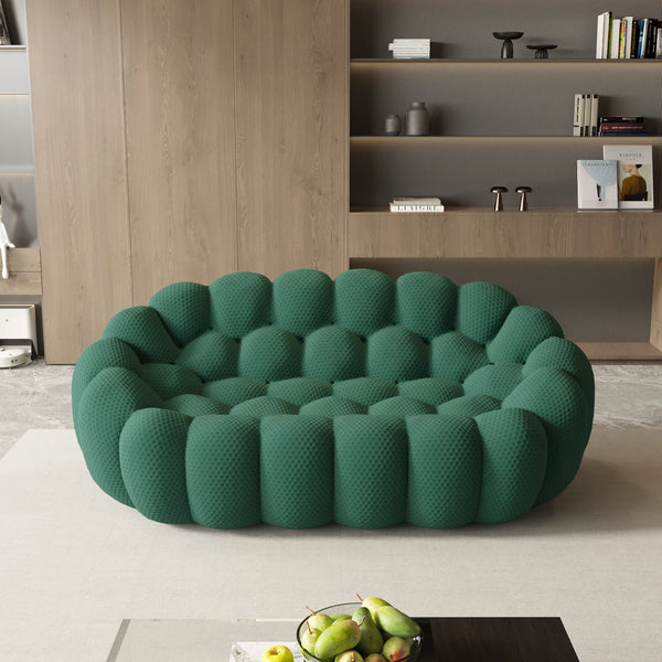 Cozy Curved Comfort Sofa
