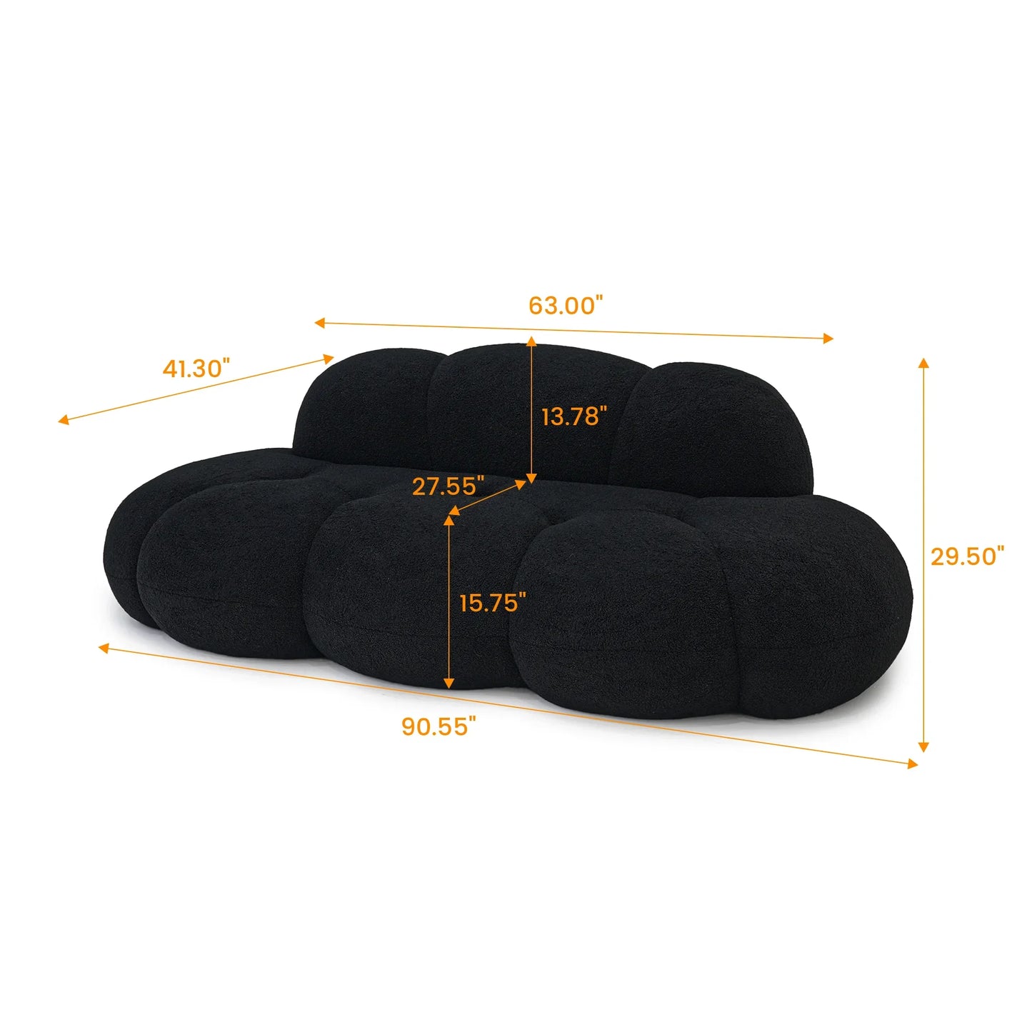 Cloud Shaped Cozy Sofa