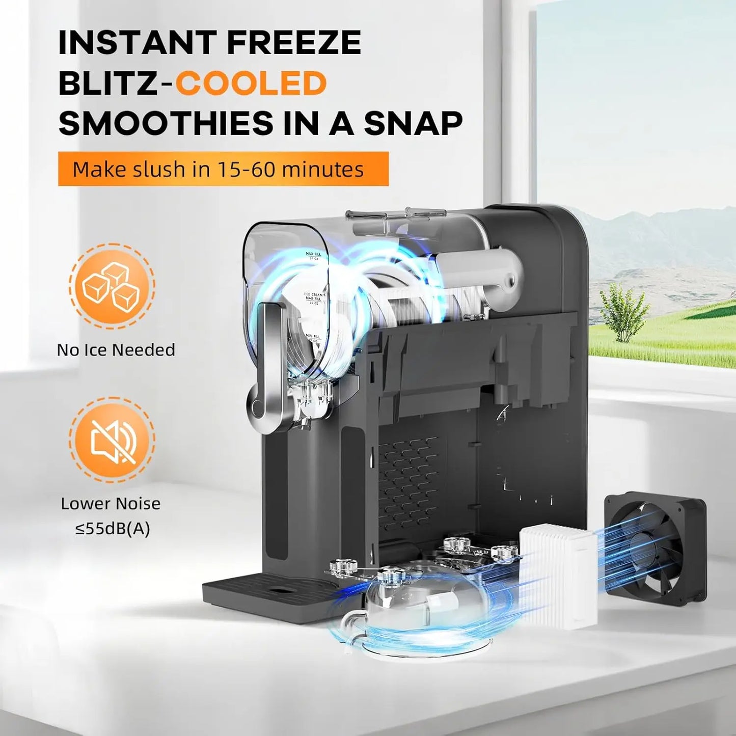 Frozen Beverage Multi-Treat Machine