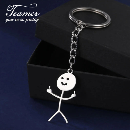Charming Stickman Keychain Gift
